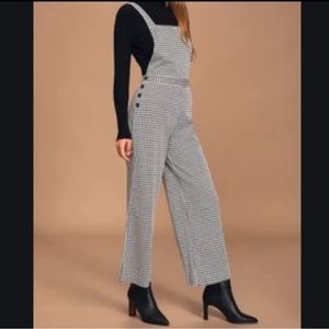 Amuse Society Large Gingham Jumpsuit
